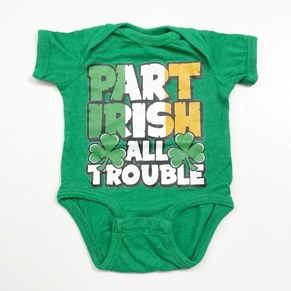 Rabbit Skins Irish baby bodysuit - Picture 1 of 3